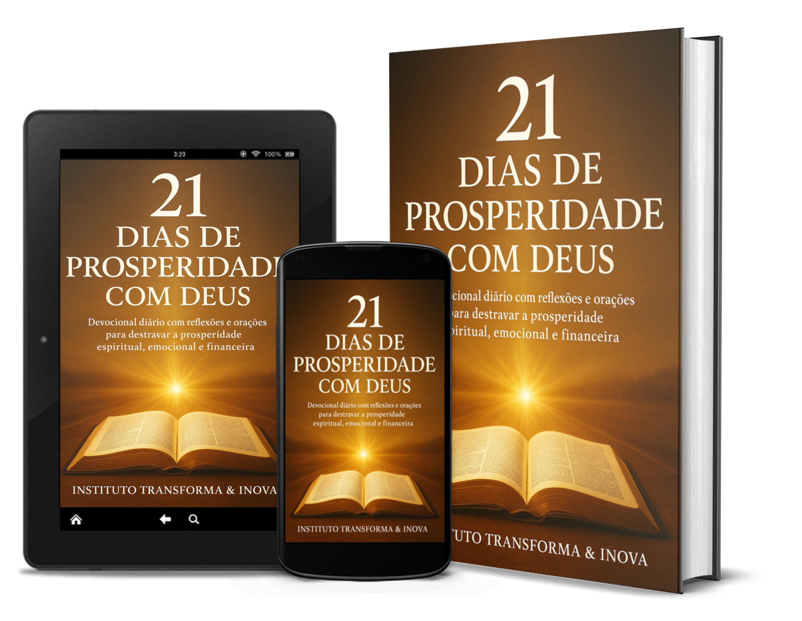Capa do E-book 21 Dias de Prosperidade com Deus